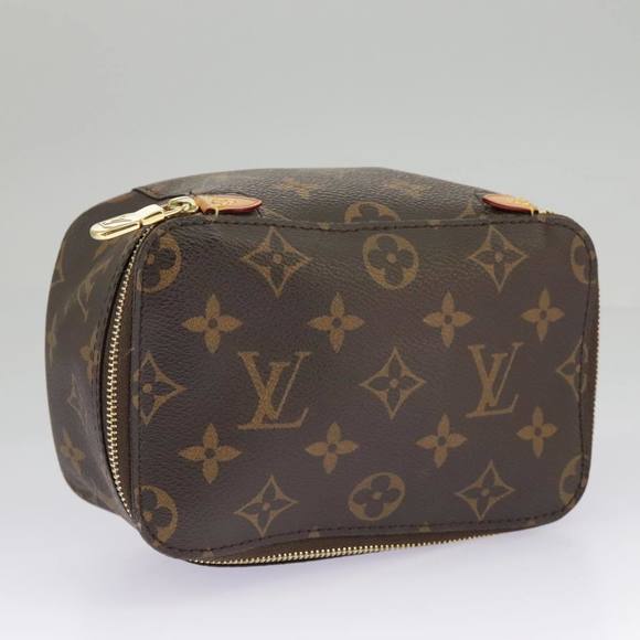 LOUIS VUITTON Monogram Cube de Langeman PM Cosmetic Pouch M43688 LV Auth 98540A - Picture 5 of 16